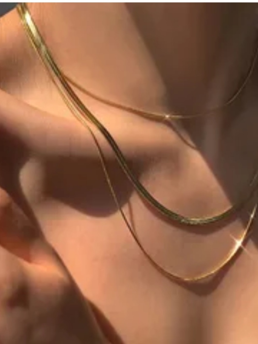 Elegant Gold Layered Necklace for Women